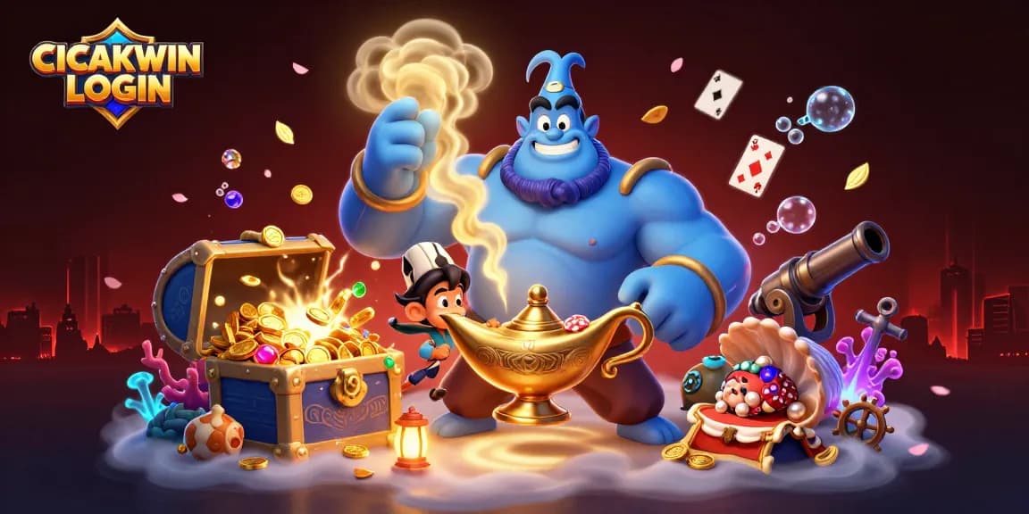 Experience thrilling gameplay in CICAKWIN LOGIN with dynamic characters and vibrant casino elements.