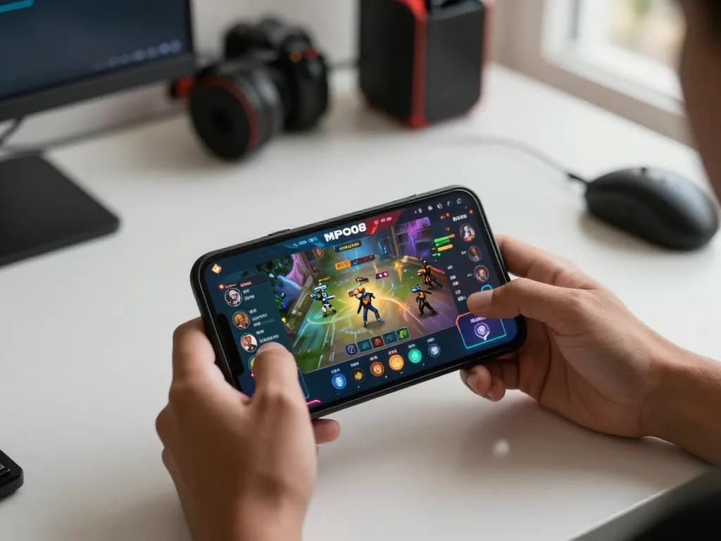 MPO08 online gaming interface highlighting thrilling competition and user engagement.