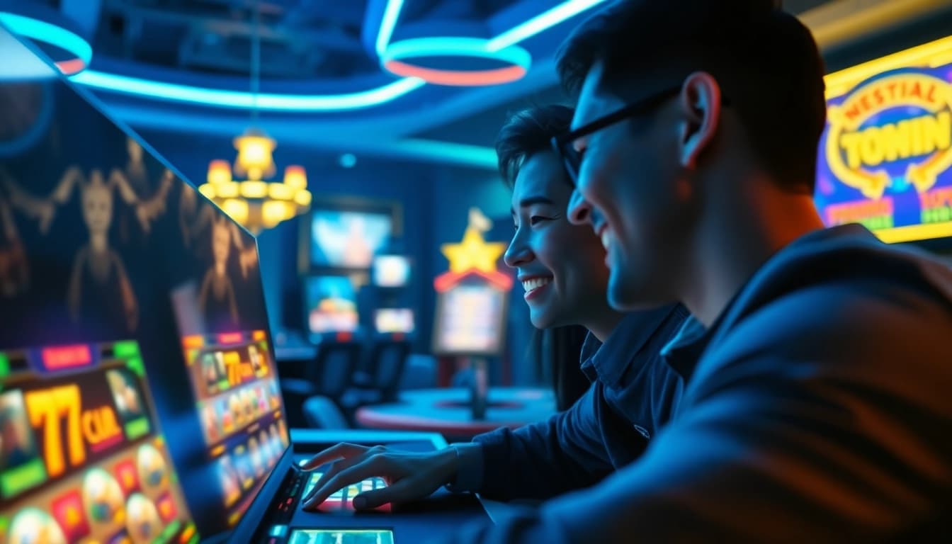 Experience the excitement of 23win online gaming platform featuring dynamic game interfaces and vibrant colors.