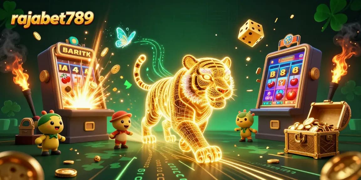 Menghadapi jackpot yang menyegarkan dengan rajabet789, harimau emas dan mesin slot di kasino digital.