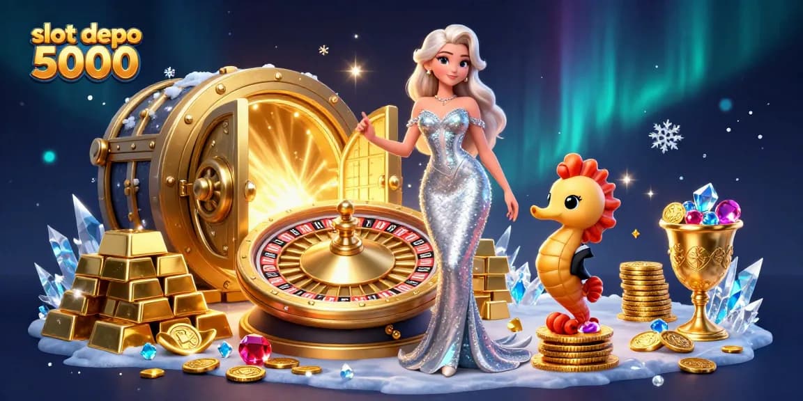 Experience the thrill of slot depo 5000 with dazzling reels and gold treasure