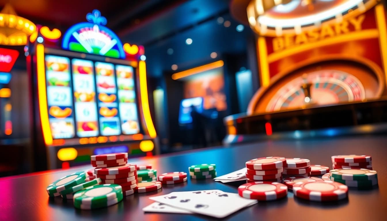 Experience the excitement of berlian888 with colorful gaming elements and gourmet catering touches.
