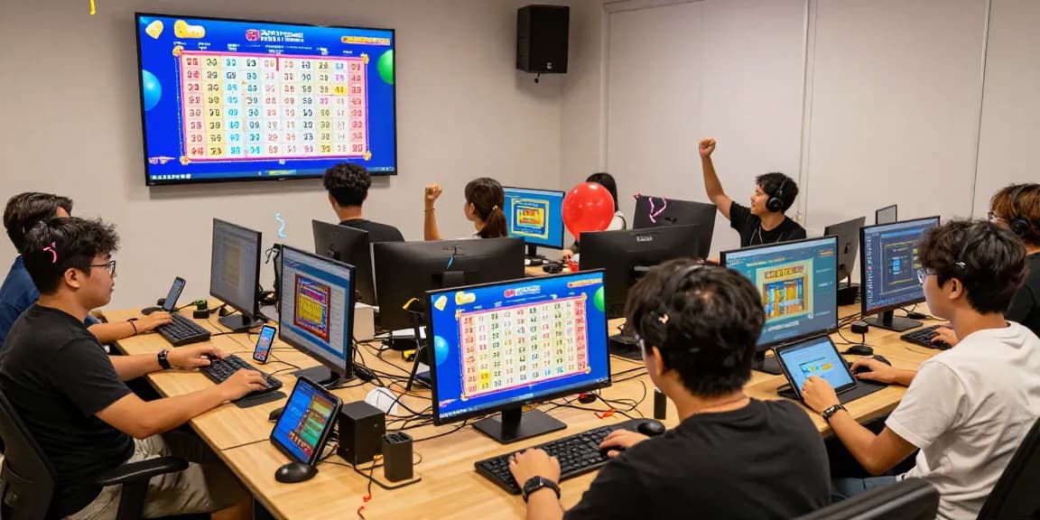 Perayaan kemenangan pengguna RATUTOGEL dalam suasana bermain togel online yang meriah.