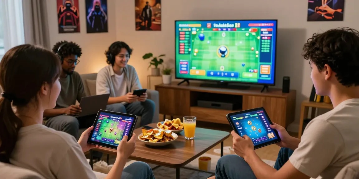 Pengalaman bermain dewitogel online bersama teman di ruang tamu yang nyaman.