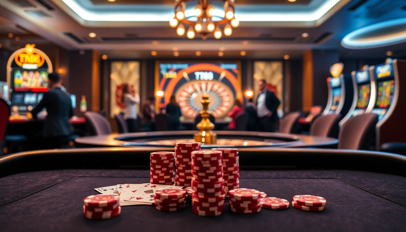 Experience excitement at TT88 casino with poker action and luxurious gambling environment.