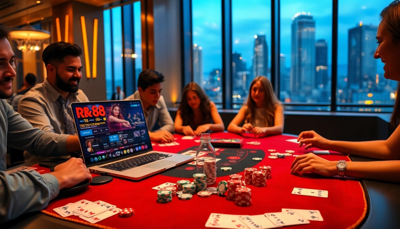 Experience the excitement of rr88 game with premium casino tables and engaging players.
