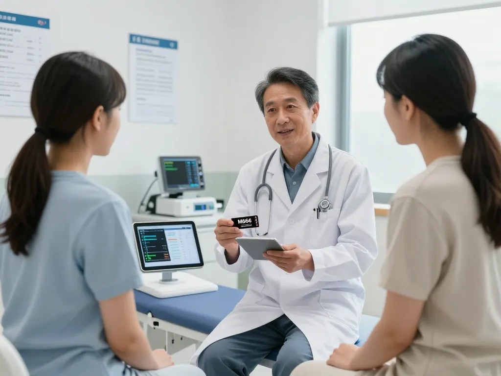 MB66 film product showcased in a clinical setting, emphasizing innovative health solutions.