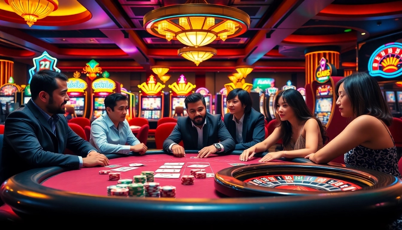 Experience the excitement of KTPJITU with vibrant casino games and engaging players.