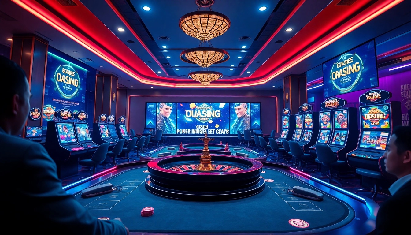 Experience the thrill of online gambling with OK8386's vibrant casino scene.