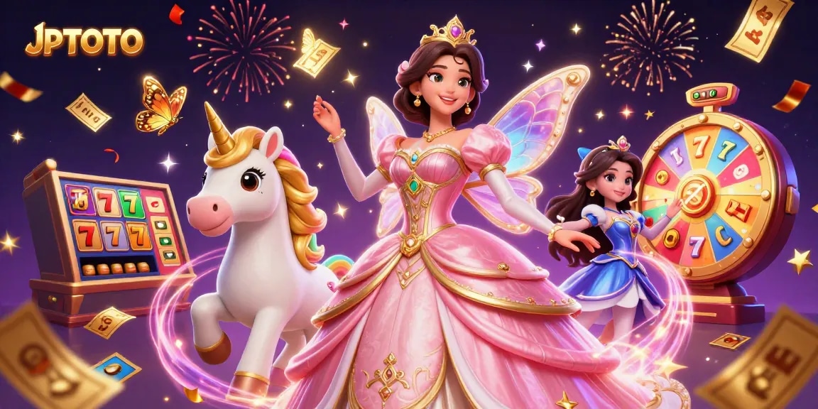 Experience the excitement of winning with JPTOTO's dynamic slot reels and lucky symbols.