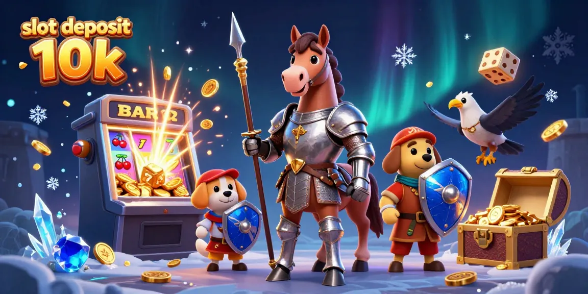 Menangkan slot deposit 10k dengan gambar slot yang memukau dan karakter kartun