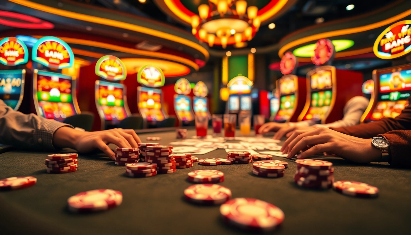 Belajarlah tentang tkp188 sambil menikmati suasana kasino dengan permainan poker yang menarik.