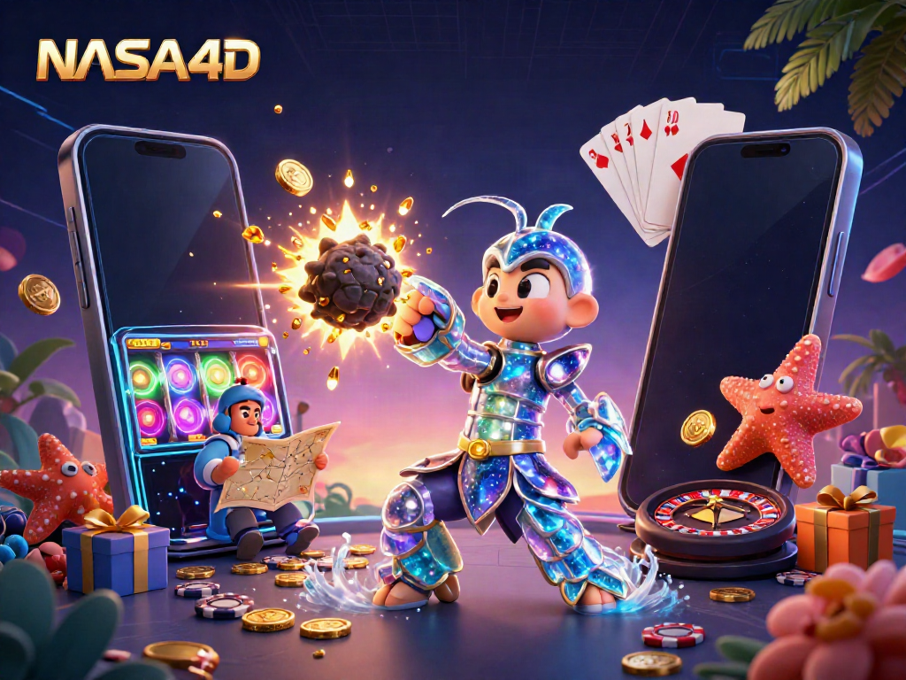 NASA4D menawarkan pengalaman permainan fantastis dengan karakter samurai galaksi dan jackpot yang menakjubkan.