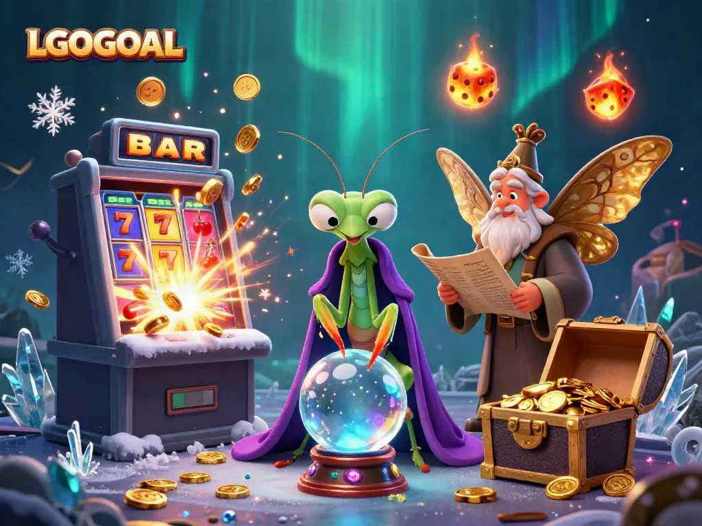 Engage with LGOGOAL’s vibrant casino gaming scene filled with dynamic characters and exciting game elements.