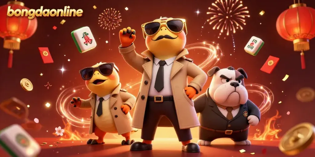 Experience VIP access with bongdaonline, as raptors and a bulldog bring excitement to the casino lounge scene.