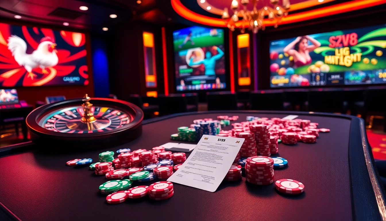 Experience the excitement of sv388 with high-stakes poker and roulette action.
