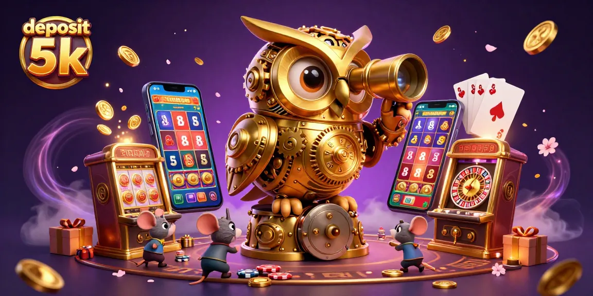 Spin the reels and win big with deposit 5k at this captivating casino scene full of excitement.