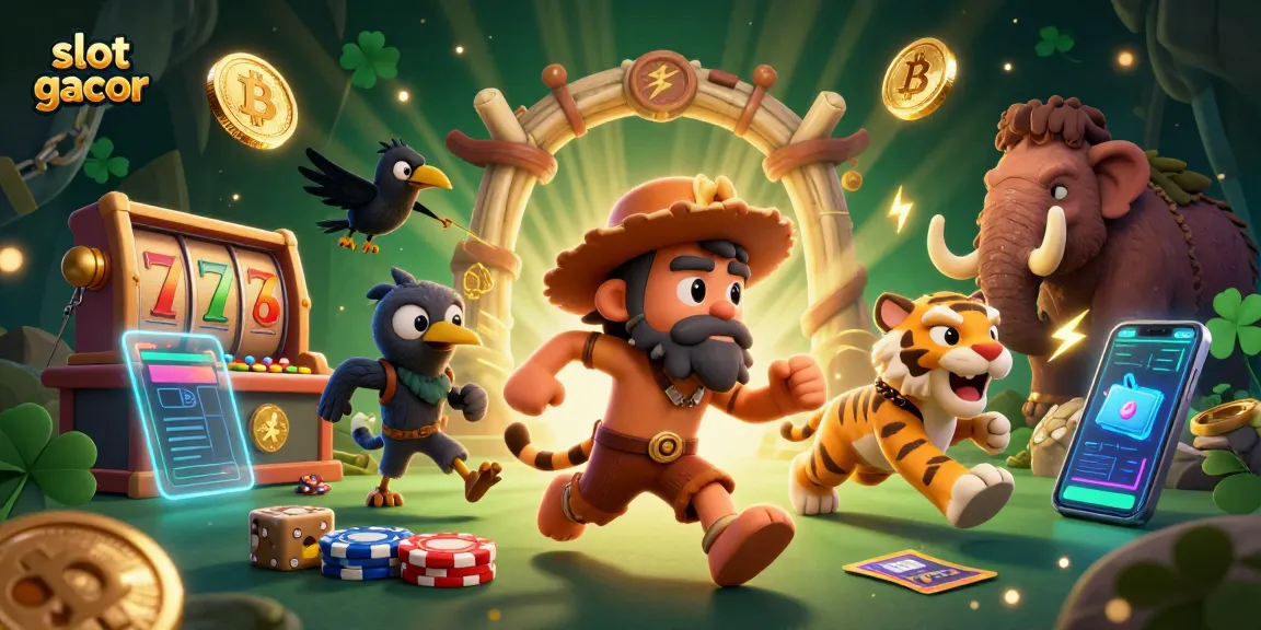 Slot gacor menghadirkan permainan slot seru dengan karakter kasino dan elemen menarik lainnya.