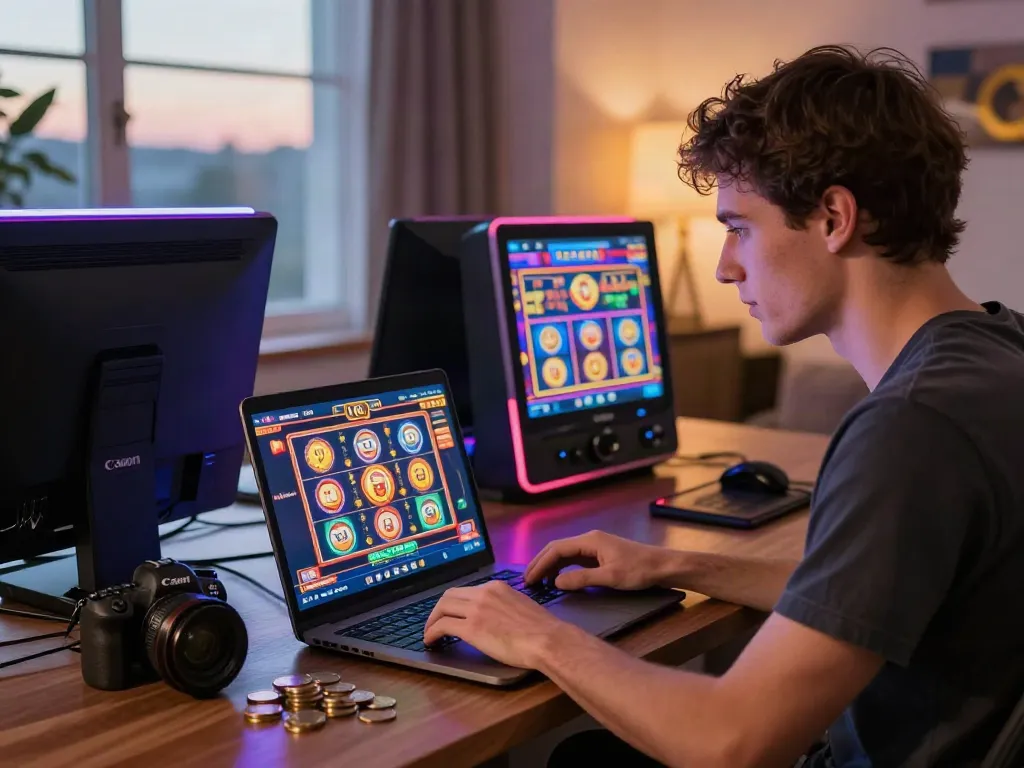AHHA4D: Pengguna menikmati pengalaman bermain slot online dengan antusias.