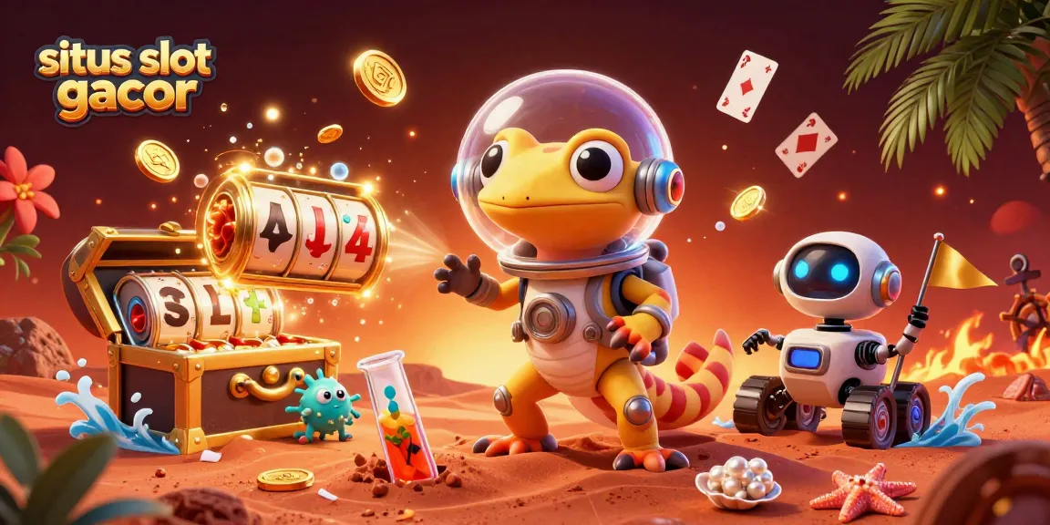 Engage with situs slot gacor at a vibrant Martian casino bursting with golden treasures.