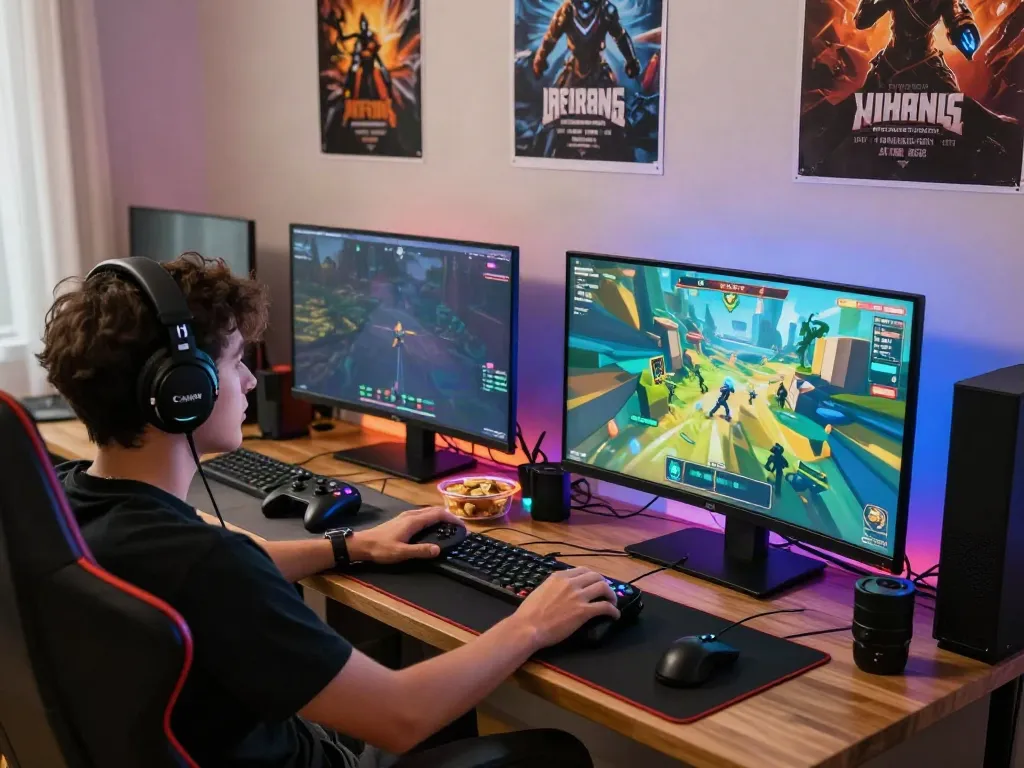 Pengalaman bermain game online di BABE138 dengan grafis vibrant dan suasana nyaman.