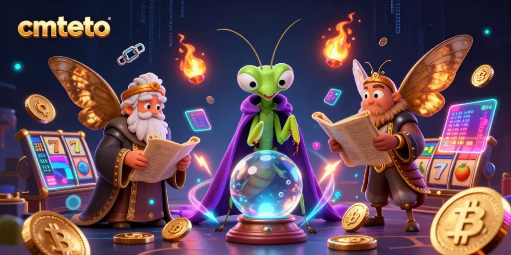 Mengaktifkan akun cmtoto dengan gameplay slot yang menarik, menampilkan simbol buah, 7 keberuntungan, dan logo cmtoto.
