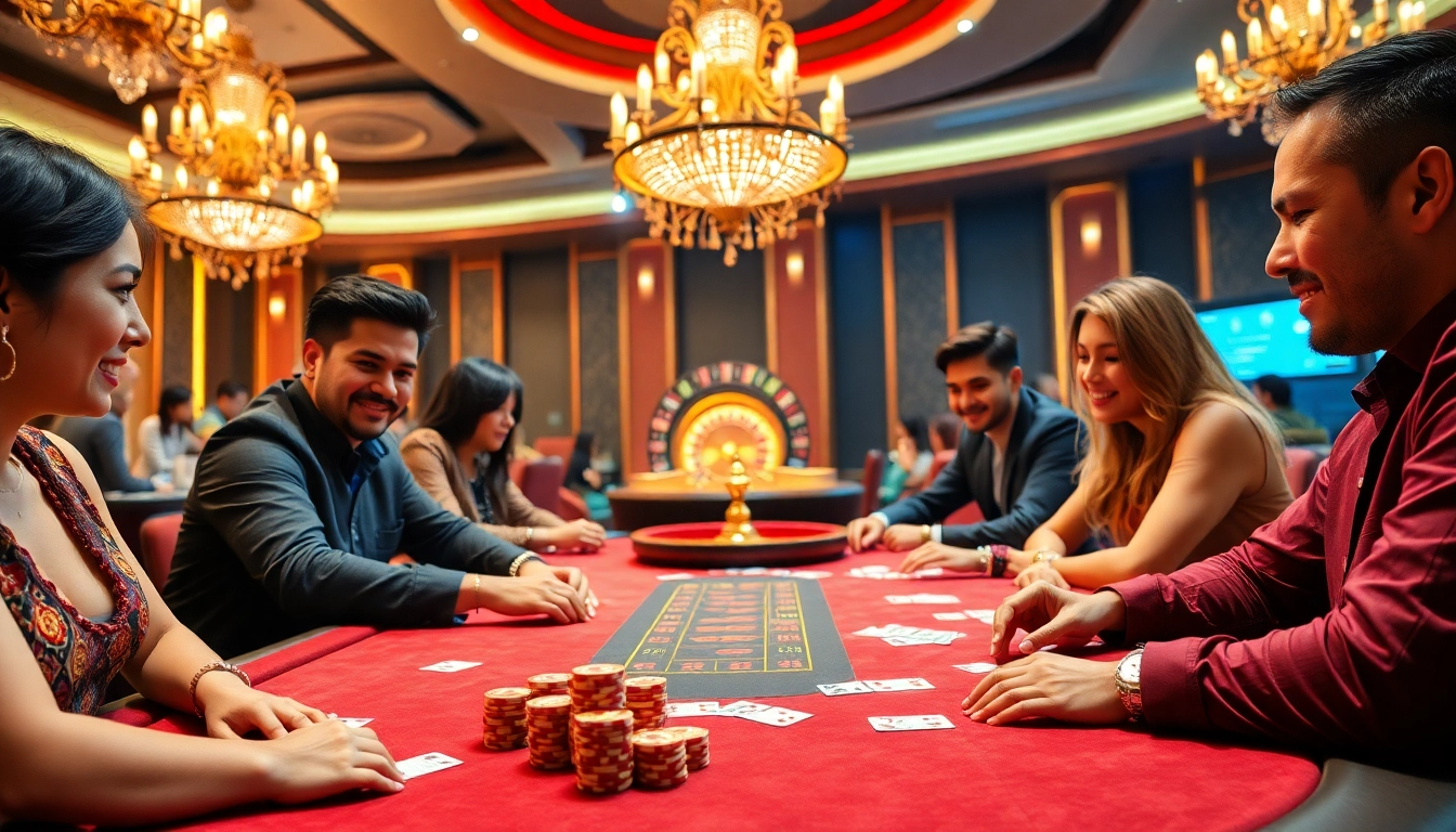Rasakan sensasi Datuk Win di meja poker yang penuh warna dalam suasana kasino mewah.