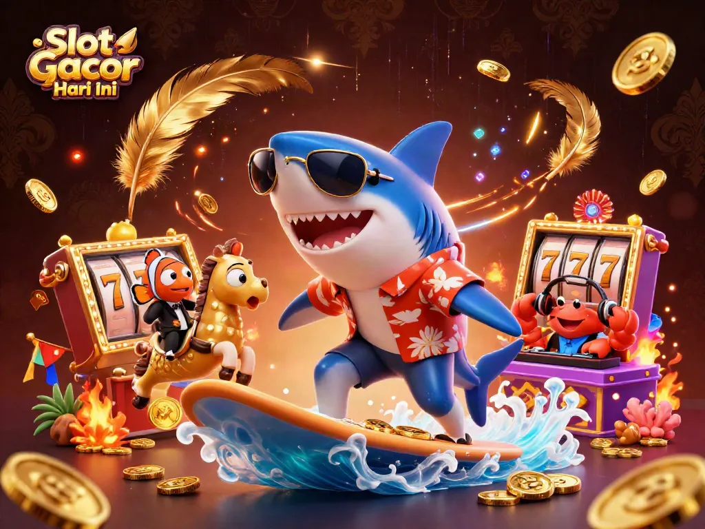 Raih kemenangan dengan Slot Gacor Hari Ini dalam ilustrasi kasino yang menakjubkan.