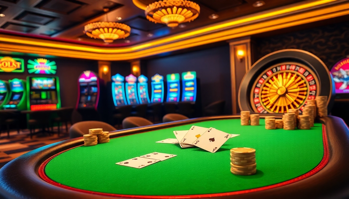 Experience the vibrant casino ambiance with go8, where poker games and roulette offer thrilling victories.