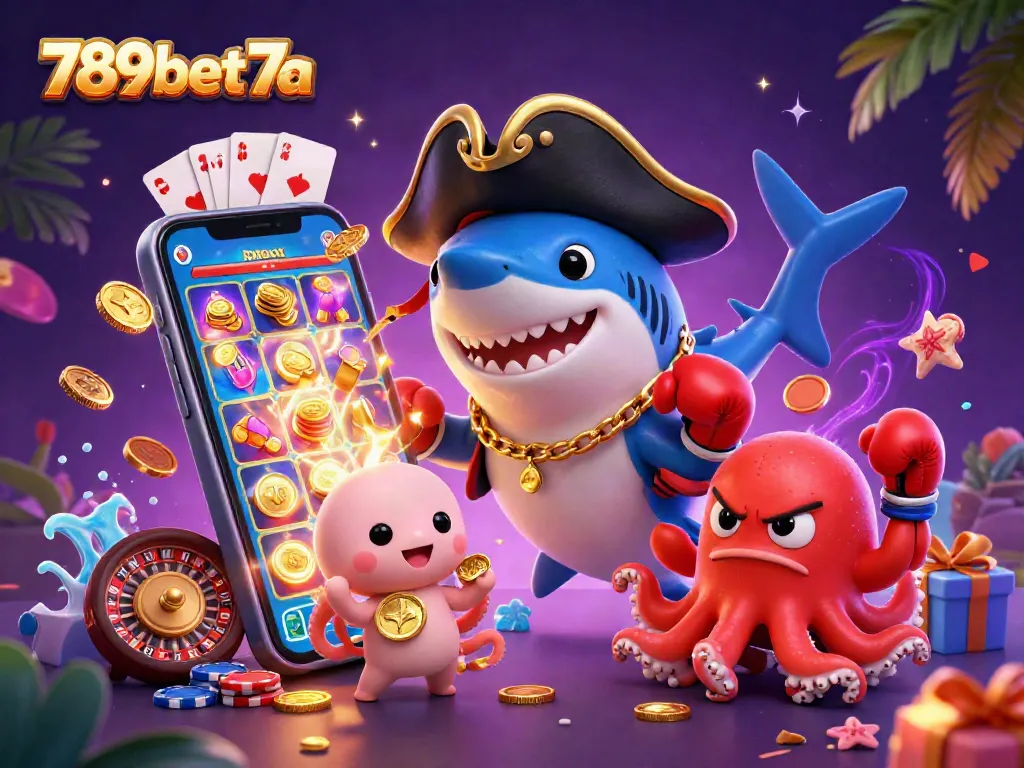 Engage in the exciting world of 789bet7a with our vibrant 3D casino illustration showcasing thrilling gameplay.