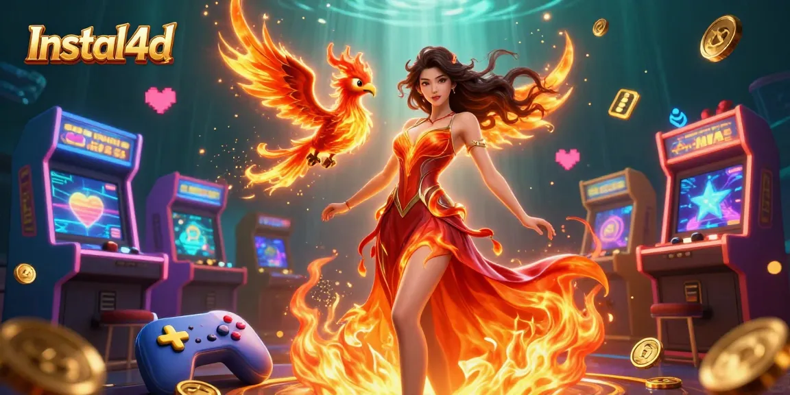 Experience thrilling gameplay with Instal4d showcasing vibrant casino elements and a stunning hero.