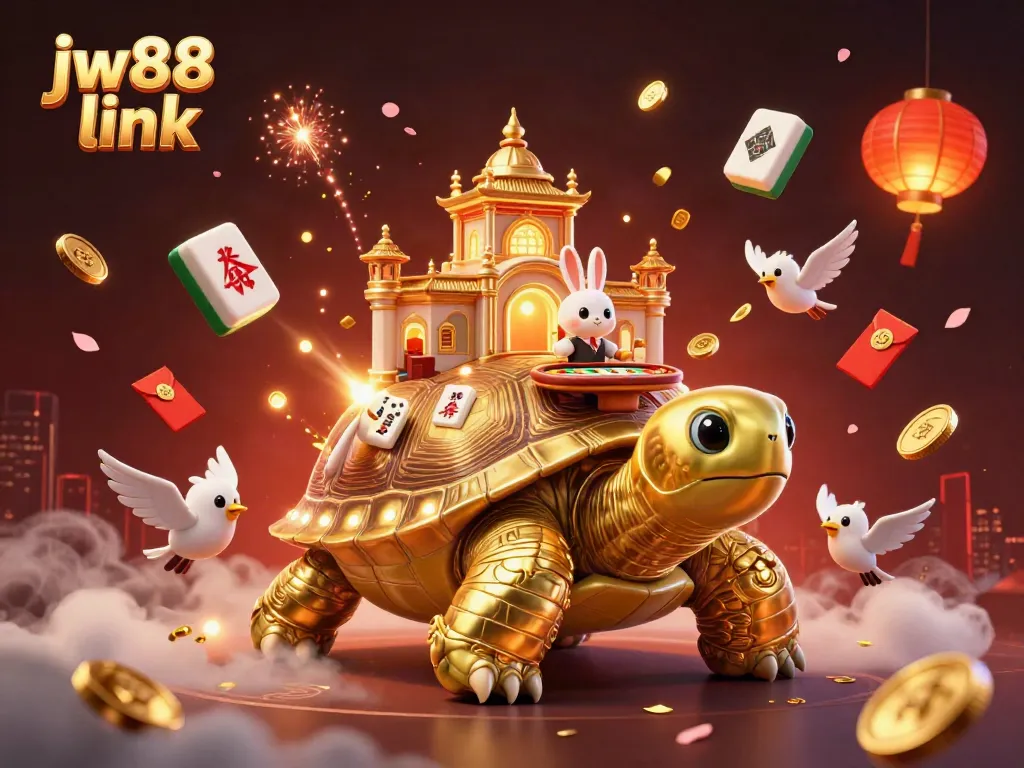 Engage with the jw88 link in this vibrant casino scene combining excitement and intricate details.