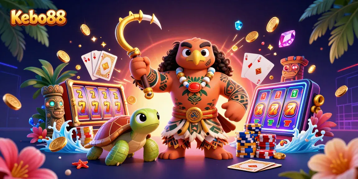 Menangkan jackpot di Kebo88 dengan slot gacor dan koin emas yang bersinar.