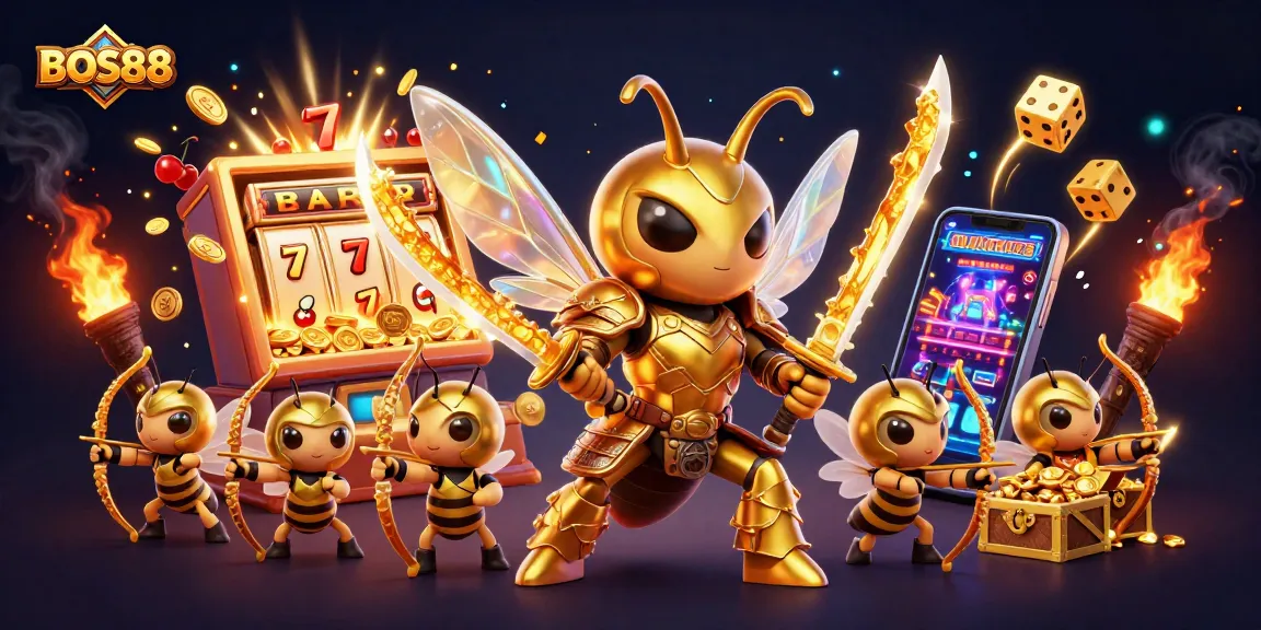 Bermain slot online di BOS88 yang menarik dengan mesin slot dan jackpot ceria.