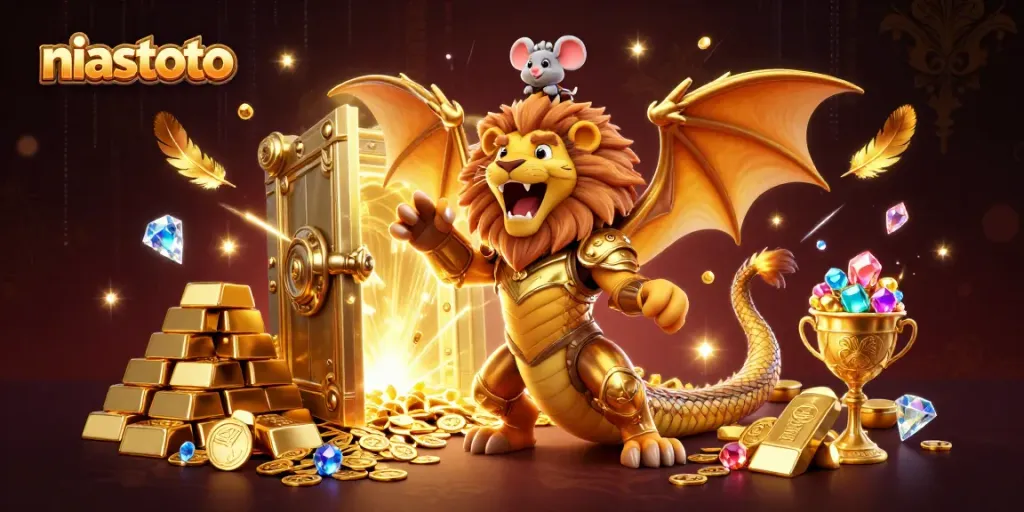 Menangkan hadiah besar di niastoto dengan karakter menarik dan elemen kasino yang megah.