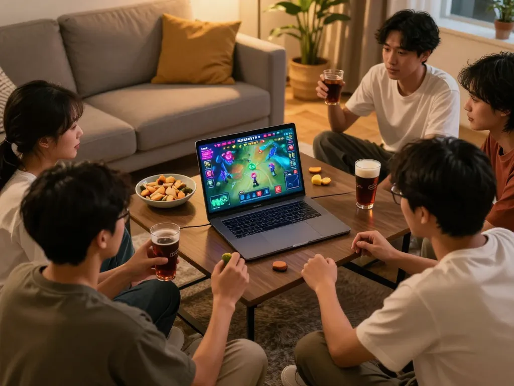 KADAL778 players immersing in interactive gameplay at home with cozy setup