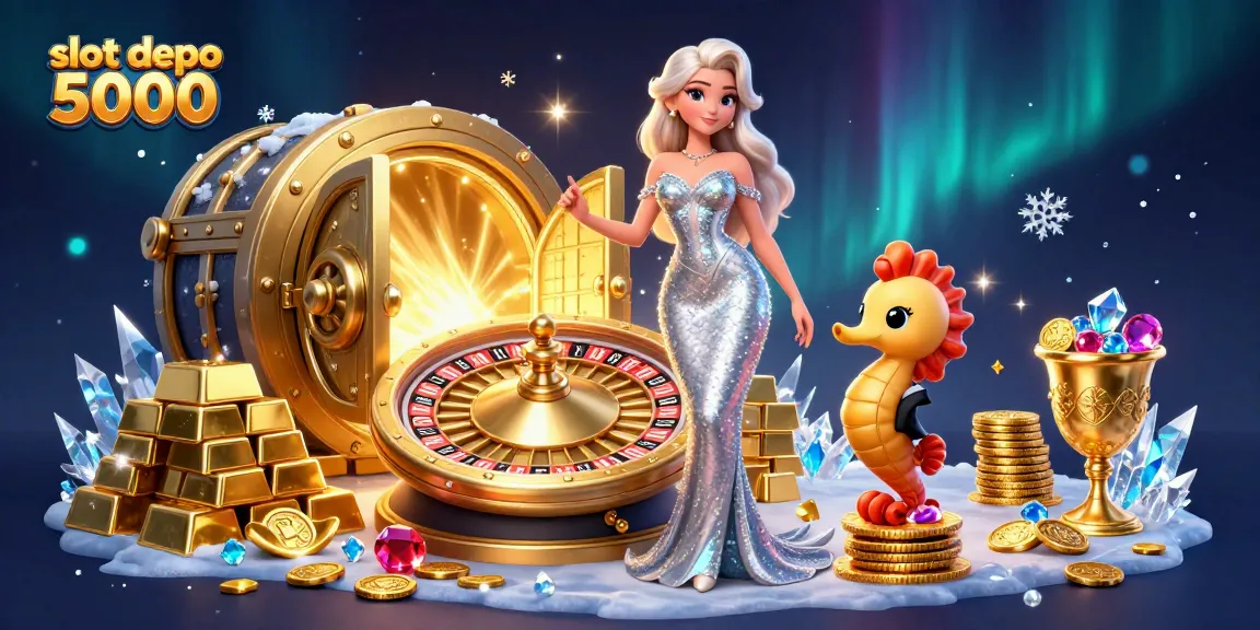 Experience the thrill of slot depo 5000 with dazzling reels and gold treasure