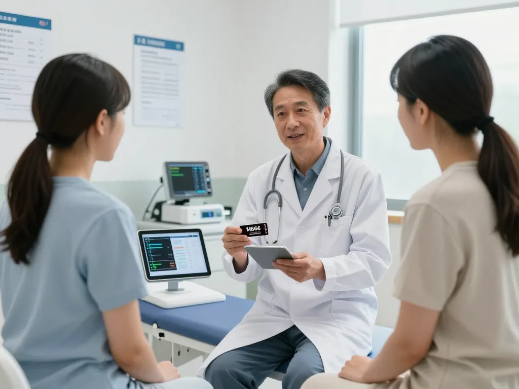 MB66 film product showcased in a clinical setting, emphasizing innovative health solutions.