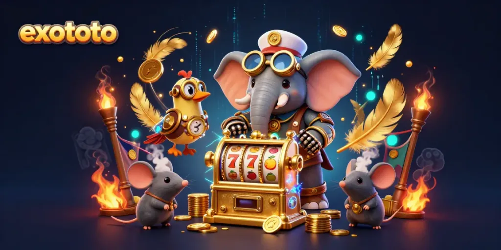 Menangkan permainan slot gacor di exototo dengan tampilan 3D yang interaktif dan menarik.