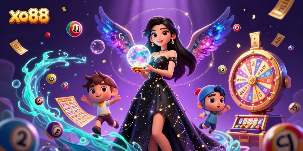 Experience the thrill at xo88 with vibrant lottery games and mystical elements coming to life.