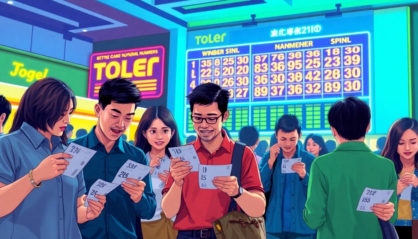 Mengakses yumetoto login untuk bermain Togel dengan antusias di sebuah ruang permainan.
