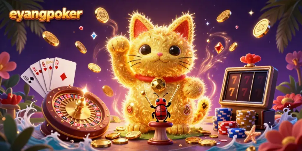 Menangkan momen berharga dengan Eyangpoker yang penuh keajaiban kasino.