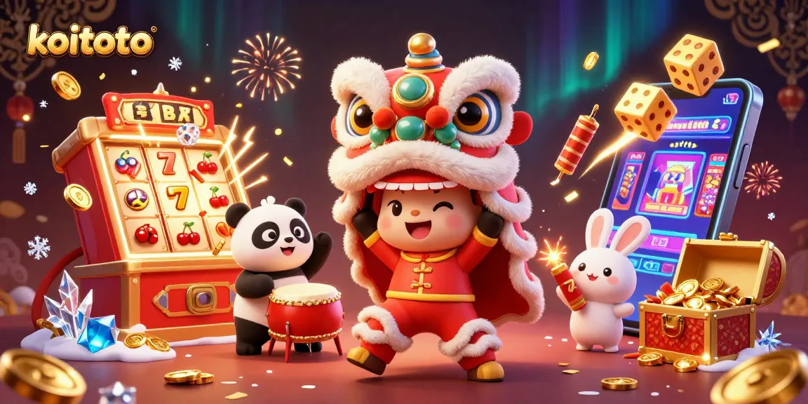 Bermain slot online di KOITOTO dengan modal hanya 10K, meriah dengan latar belakang yang kaya
