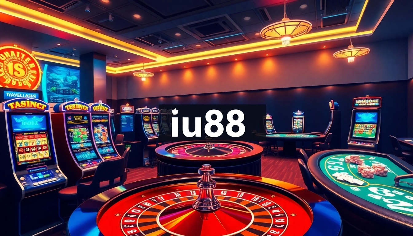 Engaging online casino experience at uu88 with vibrant games and exciting betting options.