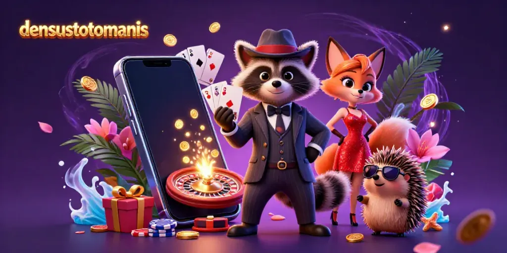 Experience thrilling gameplay at densustotomanis with a colorful array of casino elements.