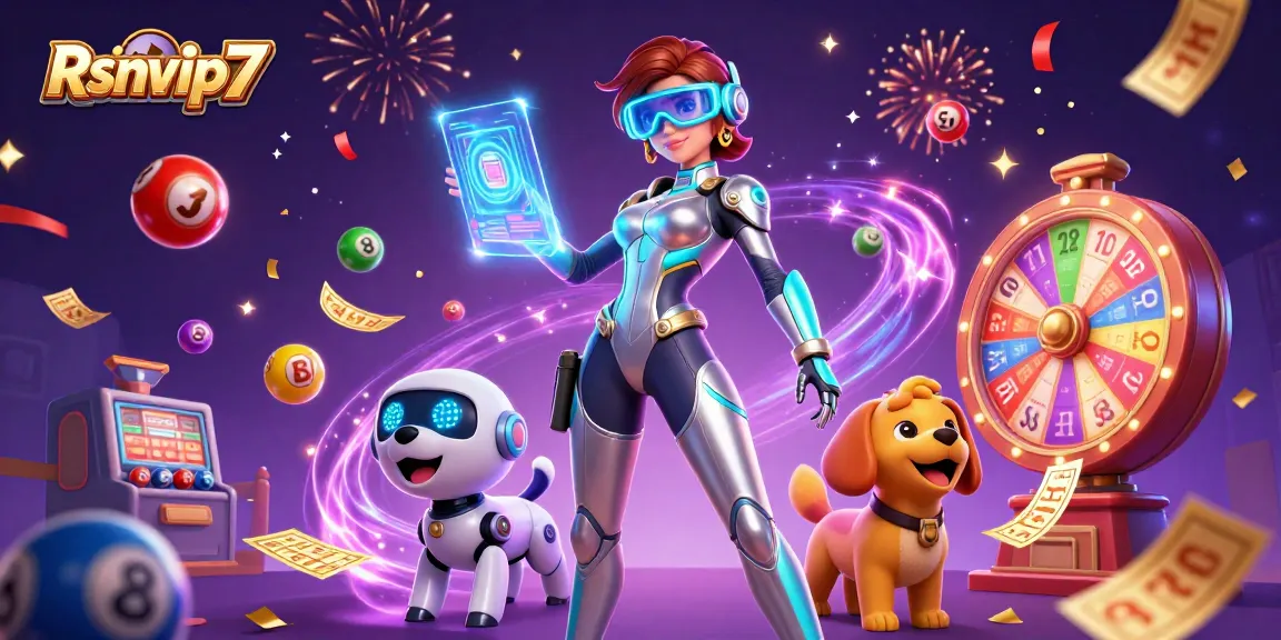 Berinteraksi dengan Rsnvip7 dan rasakan aksi kasino yang berwarna-warni di antara bola lotere dan hadiah
