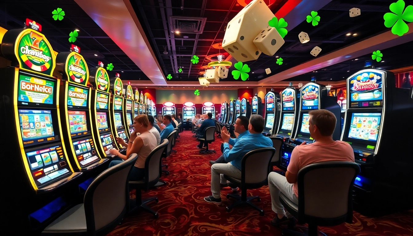 Menangkan slot gacor dengan melihat pemain energik di mesin slot yang berwarna-warni.