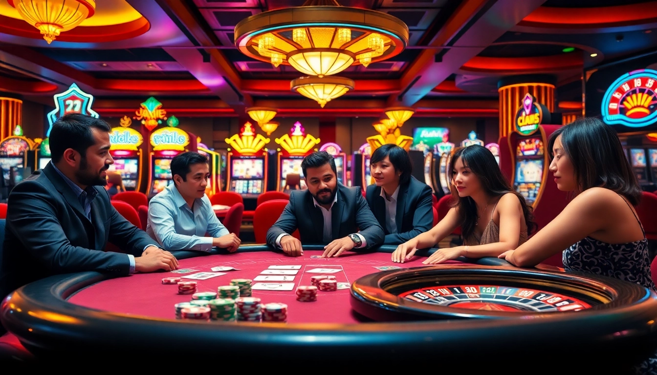 Experience the excitement of KTPJITU with vibrant casino games and engaging players.