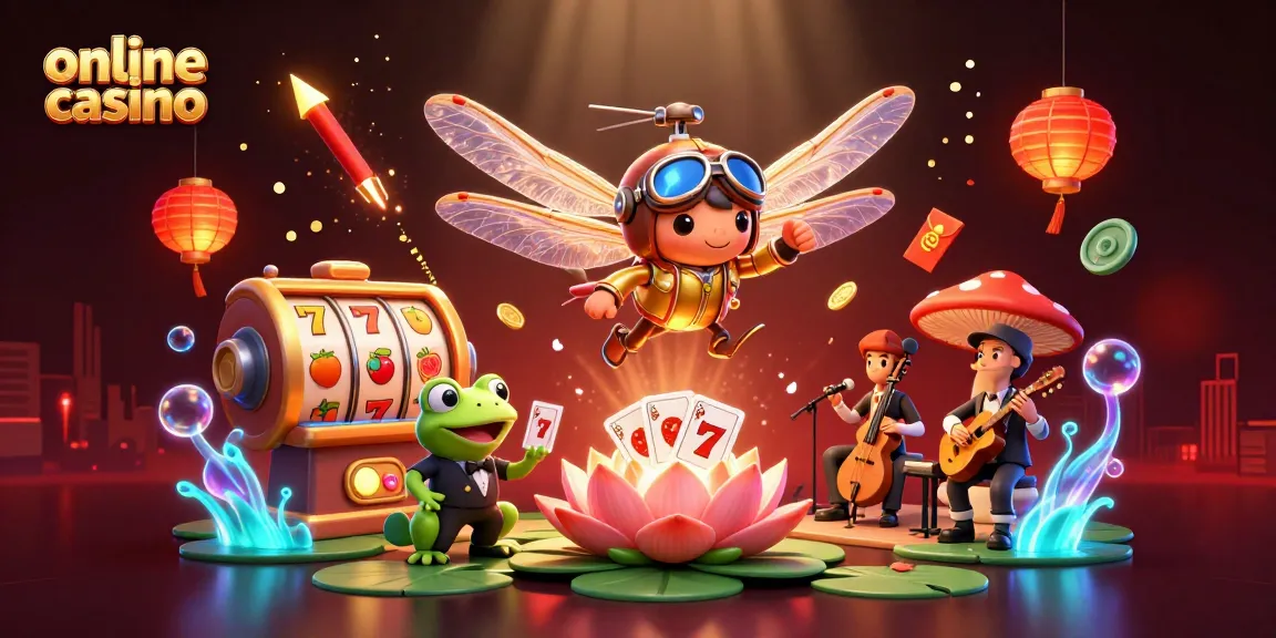 Experience vibrant gameplay at an online casino with exciting characters and rich graphics.