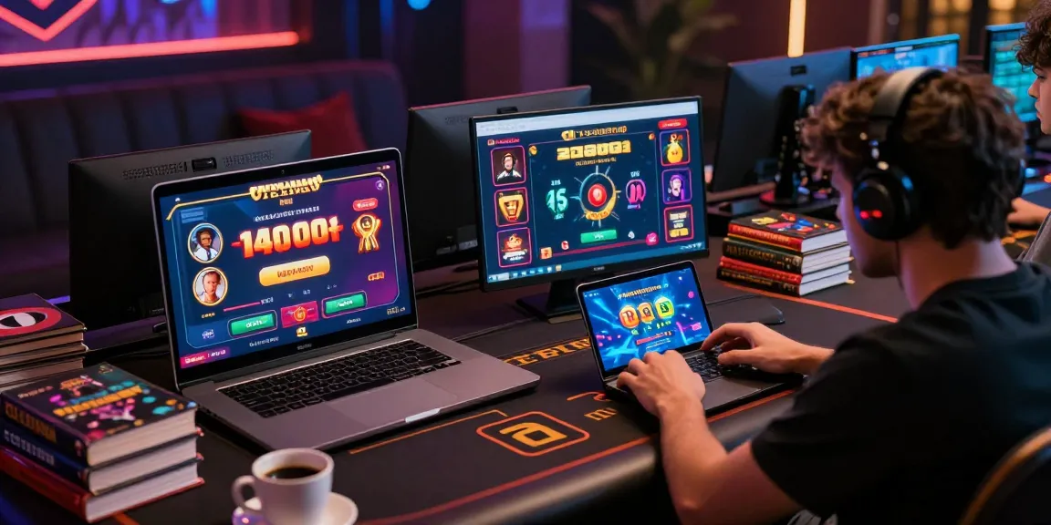 Ratutogel: Pemain terlibat dalam permainan togel online dengan antarmuka modern dan grafik menarik.